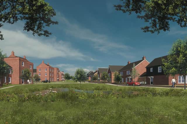Ashill Regen Ltd has applied to redevelop West Hoathly Brickworks on Hamsey Road, Sharpthorne, and build 108 new homes. Picture courtesy of Ashill Regen