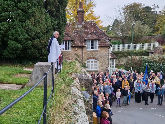 Storrington Remembrance Parade on Sunday, November 10, 2024