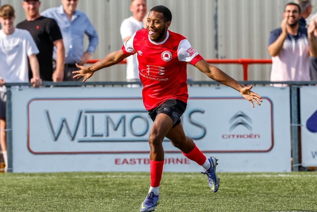 Eastbourne Borough v Dulwich Hamlet action | Pictures: Lydia and Nick Redman