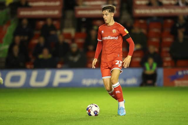 Former Crawley Town loanee Isaac Hutchinson has performed well for Walsall since joining on a free transfer in the summer. Picture by Pete Norton/Getty Images