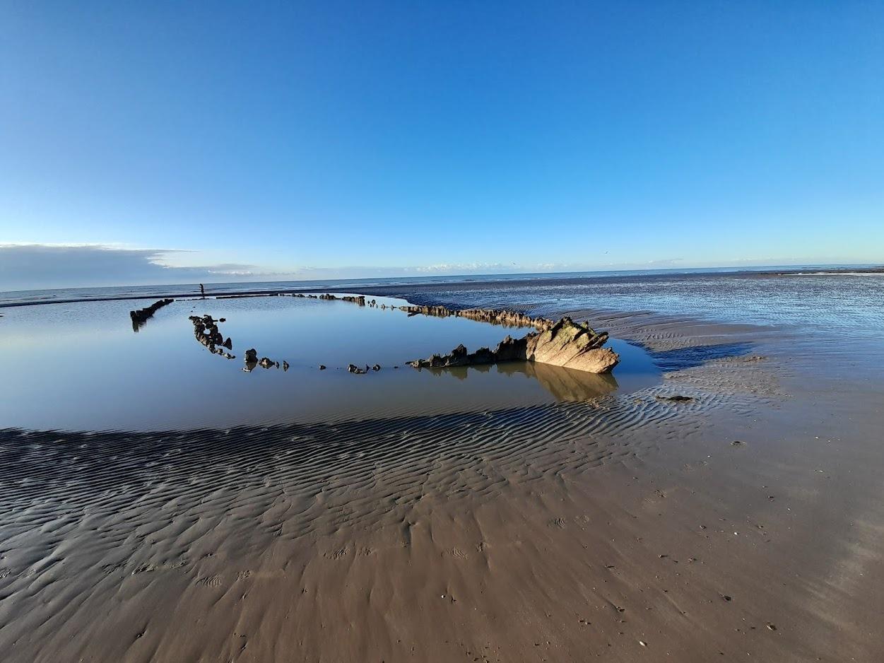 Seltene Gelegenheit, das historische Schiffswrack in Sussex zu besichtigen