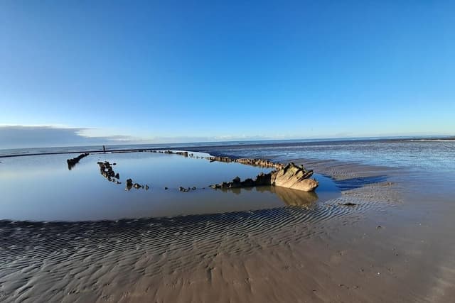 Seltene Gelegenheit, das historische Schiffswrack in Sussex zu besichtigen