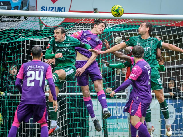 Leatherhead v Eastbourne Borough, FA Trophy first round