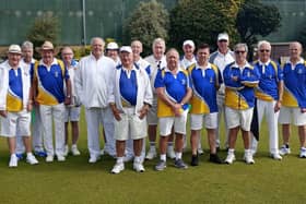 Pavilion Bulls line up for their opening match against Southbourne in the West Sussex Bowls League | Submitted picture