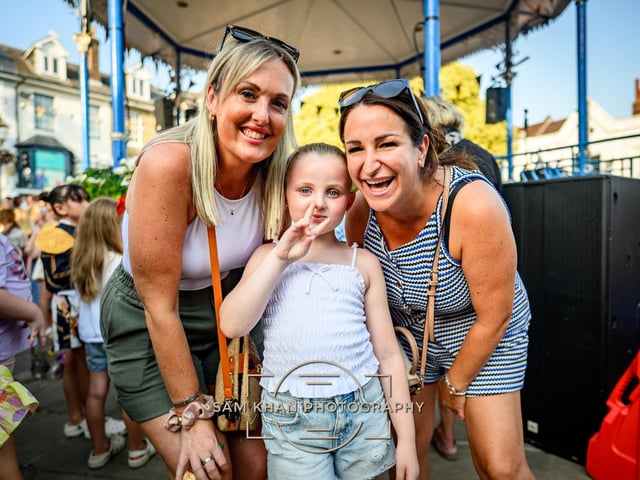 Crowds rammed Horsham town centre to hear a plethora of K-pop hits on Friday.