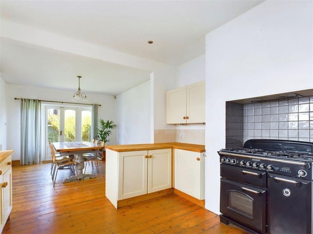 This charming four-bedroom period property is on the market with Jacobs Steel priced at £700,000. The agents say it is a delightful mid-terraced family home of a type that is rarely found, with a wealth of original features.