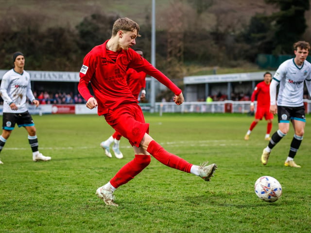 Action from Eastbourne Borough's brilliant 5-2 win away at Dover Athletic in the National League South