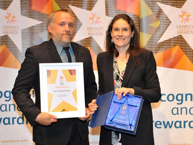 Sports Person - Katie-George Dunlevy, presented by Dave Downey, K2