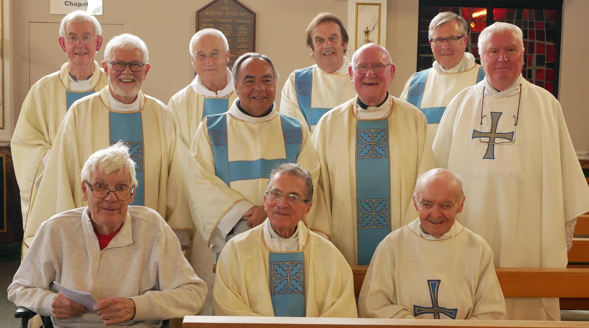 Worthing priest celebrates diamond anniversary of his ordination