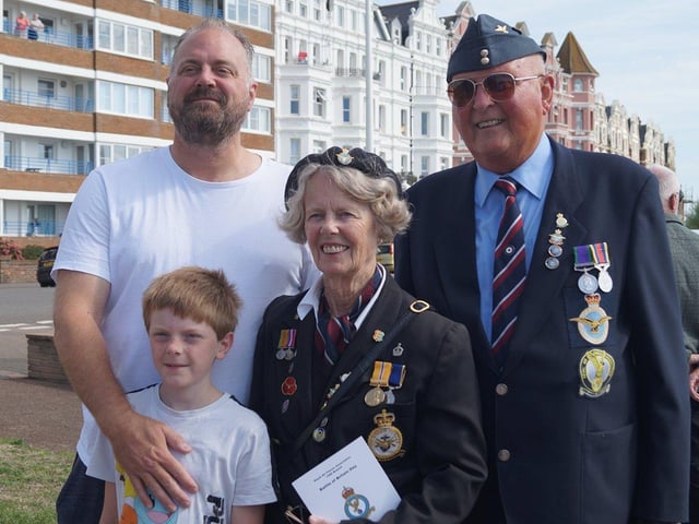 Battle of Britain Day in Bexhill on September 15 2024. Photo by Derek Canty.