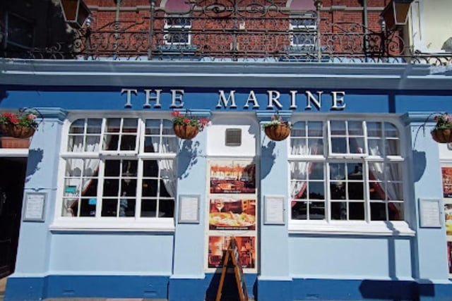 The Marine: http://themarinepub.co.uk/2022/09/26/christmas-menu-2022/ (photo by Google Maps)