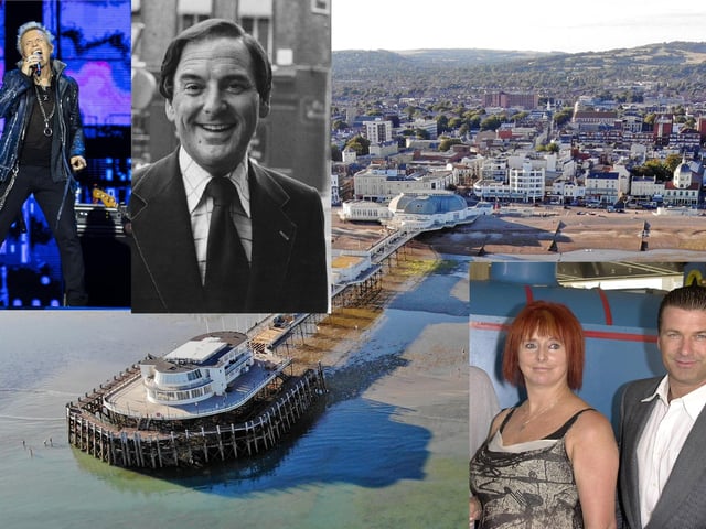 Worthing has some famous names connected with the seaside town