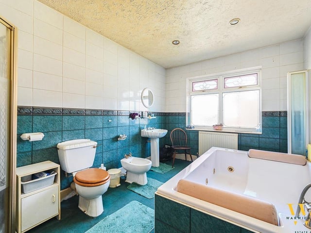 This five-bedroom detached house with direct views of Worthing beach has just come on the market with Warwick Baker at £649,950