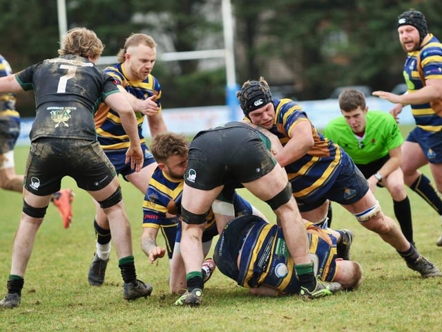 Action from Worthing Raiders' win over North Walsham at Roundstone Lane. Picture by Stephen Goodger.