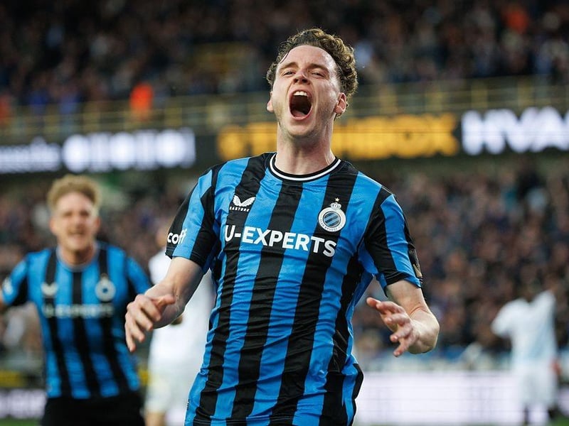 The £17m arrival from Club Brugge will hope to nail down the left back spot - especially if Pervis Estupinan exits