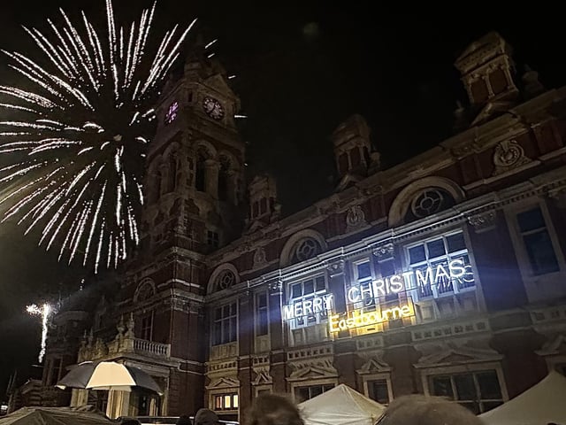 Christmas in Little Chelsea: Eastbourne residents enjoy festive event
