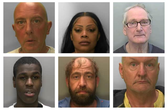 These are some of the most serious, high-profile and prolific offenders who were jailed in the seventh month of 2023.