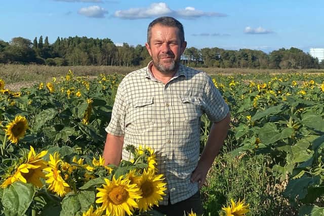 James Baird, of Home Farm, Climping, unveiled the family's plans to relocate the car park, café and toilets following storm damage, in order to protect public safety and access.