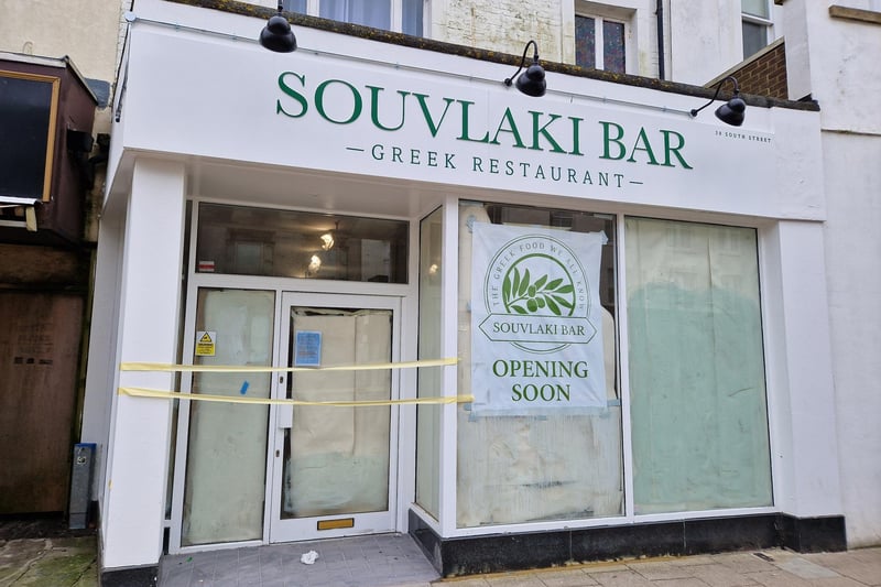 Souvlaki Bar has opened at 38 South Street, Worthing. Picture: Katherine HM