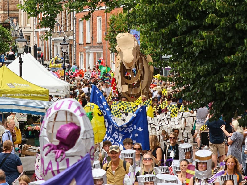 Colourful costumes on display