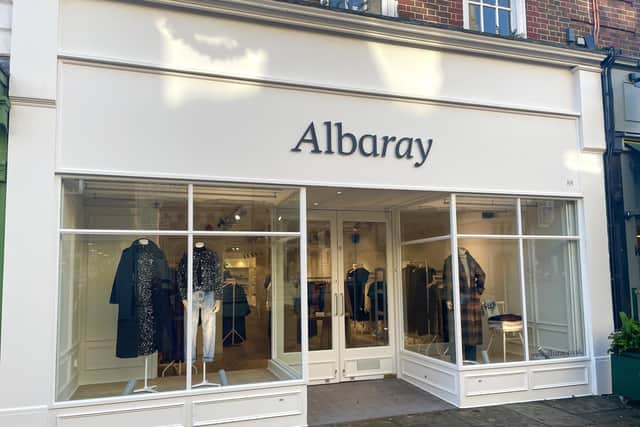 Albaray is Chichester high street's newest shop.