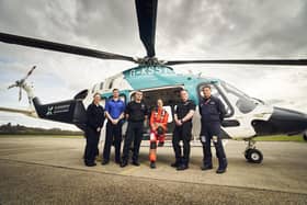 Local charities across Sussex and Surrey - including Air Ambulance Charity Kent Surrey Sussex - benefited from combined donations of more than £750,000 from London Gatwick during 2023 – the highest amount donated by the airport in a single year. Picture by Justin Lambert