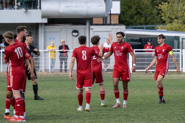 Hassocks - pictured earlier in the season - are going well in the cups and the league | Picture by Phil Westlake