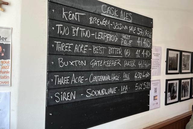 The Brickmakers always offers a wide selection of ales