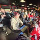 Crawley Town held a Halloween signing special where fans met the players and had their memorabilia signed