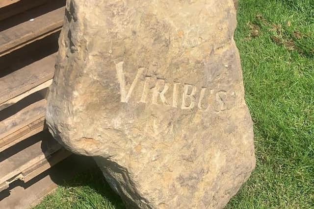 Spectators are also invited to try and lift the 164kg manhood stone – called Viribus