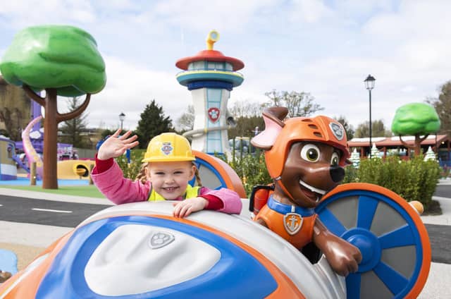 World of PAW Patrol at Chessington in Surrey is opening next month