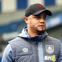 Vincent Kompany, manager of Burnley, will be banned from the touchline against Brighton this Saturday