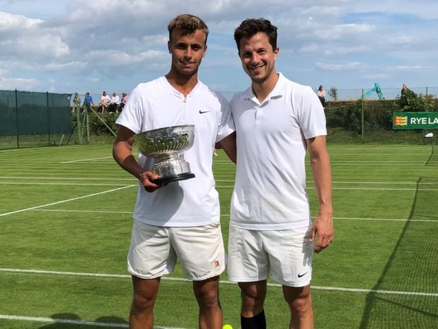 Winners and action from the 2023 Rye Tennis Club tournament