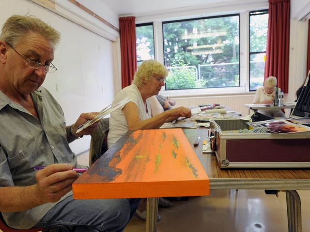 Wayne Doidge at the Arty Crafty Workshop in June 2010