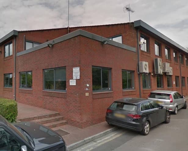 Hornbeam Properties has applied through its agent Savills to convert Sussex House in Perrymount Road, Haywards Heath, into 20 flats. Photo: Google Street View