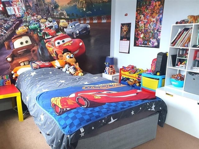 Bedroom three on the second floor