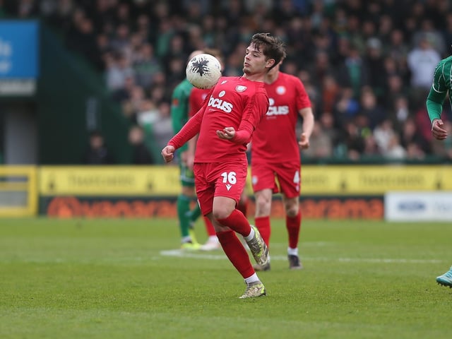 Action from Worthing's National South win at Yeovil