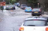 Flooding on Shripney Road over the weekend