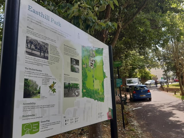 Easthill Park sits on the edge of Portslade Old Village