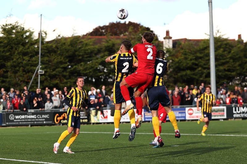 Worthing beat Bath City to reach the first round of the FA Cup