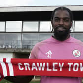 Crawley Town have announce that midfielder Anthony Grant has re-joined the club on a short-term deal. Picture courtesy of Crawley Town FC