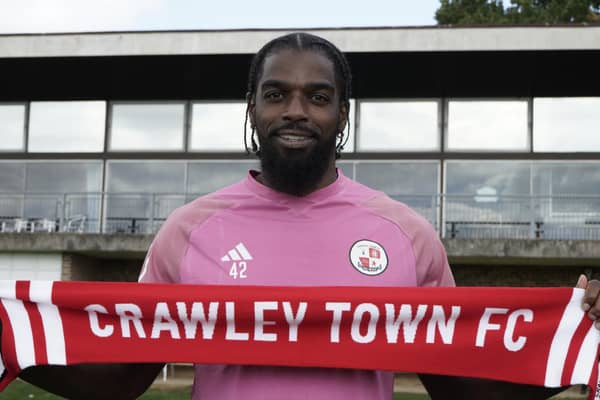 Crawley Town have announce that midfielder Anthony Grant has re-joined the club on a short-term deal. Picture courtesy of Crawley Town FC