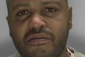 A Sussex man who assaulted a woman before a three-hour stand-off with police officers has been jailed. Photo: Sussex Police