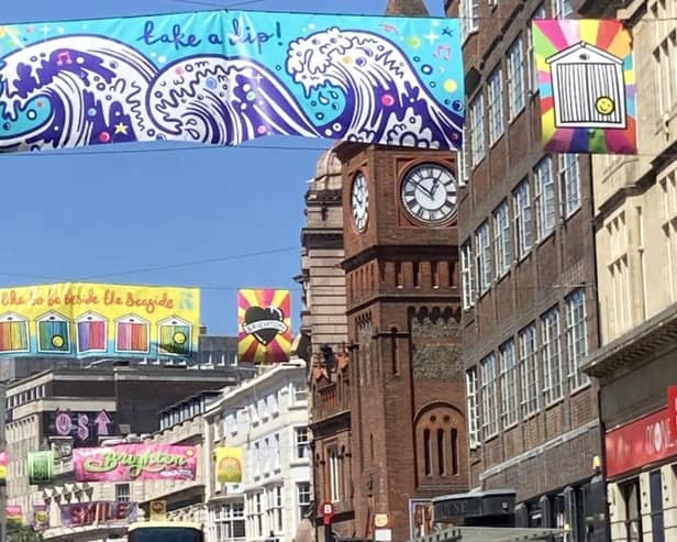 Rosie Apps' banner designs from  a previous year