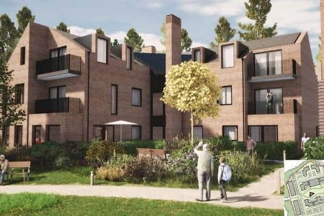Proposed design of new homes at Kings Green East