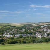 Lewes and its surrounding landscape in the National Park