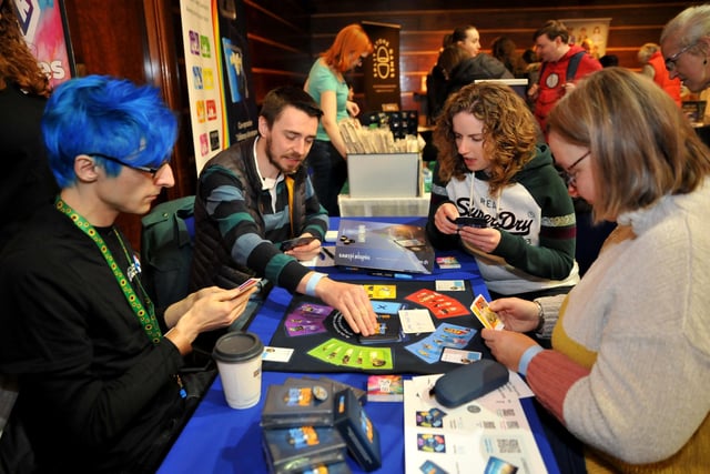 Paradice Board Game Convention at Assembly Hall, Worthing, on February 11, 2023.