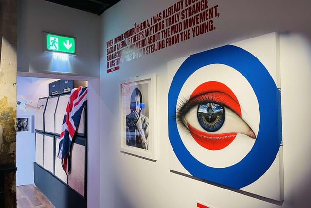 The Who exhibition at St Andrews Market, Hastings. Photo taken by Bee.