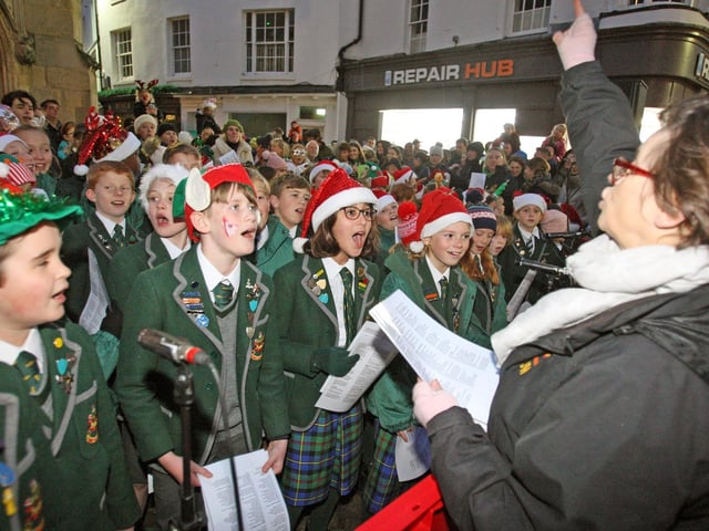 Chichester Christmas lights switch on in 2022