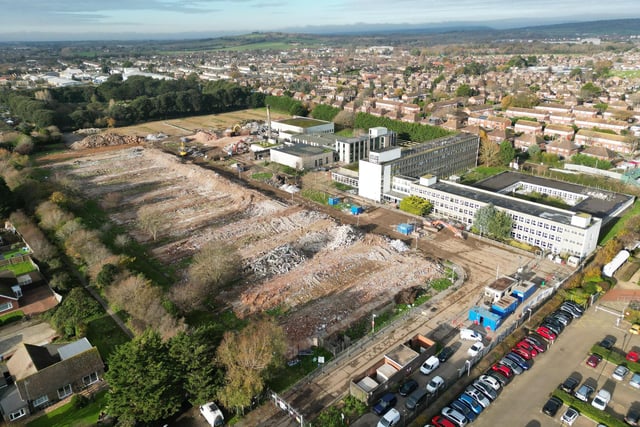 The first properties at the former tax office site are expected to go on sale next year. Picture: Eddie Mitchell